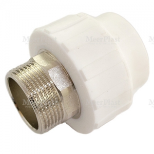ПП Муфта комб. НР D20-3/4 MeerPlast