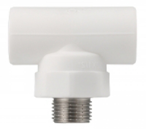 ПП Тройник комб. НР D25-1/2 MeerPlast (10/80)