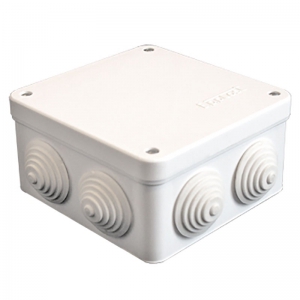 Коробка распр. ОП 105*105*56 IP54 бел. У-110 кр.на винтах (24 в упак.)