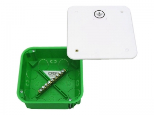 Коробка уравнивания потенцилов 106*106*45 д/полых стен HEGEL КУП1201-И