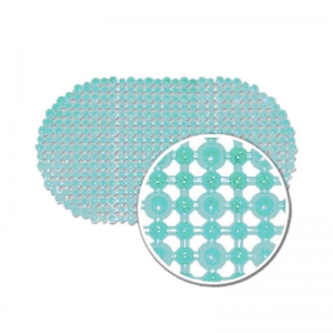 Коврик на присосках ШАРИКИ 70*40см зеленый