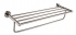 ПОЛКА д/полотенец с держ. нерж 71724/L