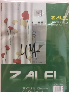 Шторка для ванной ZALEL 1231 Poppy (П47)