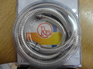 Шланг для душа 1,5м имп/имп  (блистер) RM 150-175см (растягивающийся)