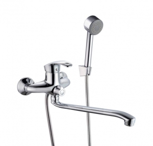 Смес. ванна 1-рук. д/н  FAUZT (встроен. перекл.) FZs-888-133 ф40