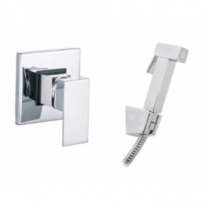 Смес. ванна скрытый монтаж KAISER Sonat 34377 с гигиен. душем, ф35