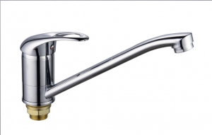 Смес. кухня 1-рук. д/н  TSARSBERG  с гайкой 650-1109 б/ГП ф40