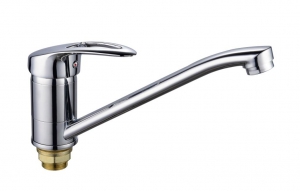 Смес. кухня 1-рук. д/н  TSARSBERG  с гайкой 650-1177 б/ГП ф40