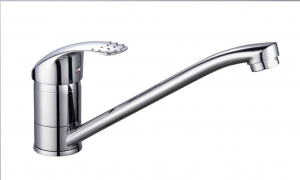 Смес. кухня 1-рук. д/н  TSARSBERG 640-1243 б/ГП ф40, на шпильке