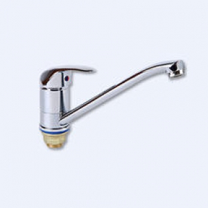 Смес. кухня 1-рук. д/н  ПСМ с гайкой PROF ECO 427-КТ/037  ф40