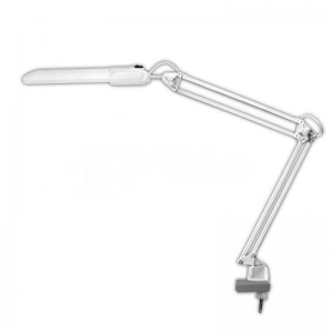 Свет.настольный струбцина Дельта (белый) (10 в упак.) эн/сб.ламп.