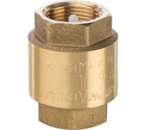 Обратный клапан   3/4 STOUT (с пласт. седлом) l 8/152 в упак.