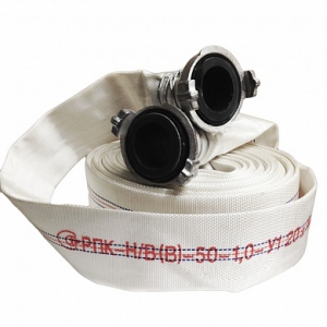 Рукав пожарный 50мм в сборе с  ГР-50 А (1,0 МПа) Китай