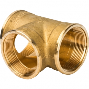 Тройник 2 г/г/г  STOUT (ж) l 5 в упак.