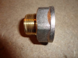 Переходник 11/2г х  3/4ш (ник.) WM (10/100)