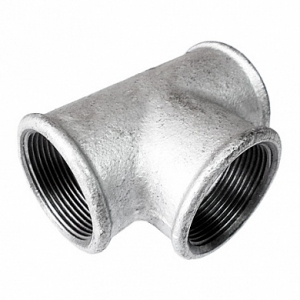 Тройник чуг. ОЦИНК 25 мм Fittex