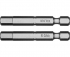 Бита (насадка) HEX6x50мм 2шт.ЗУБР