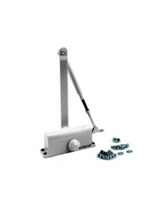 Доводчик Apecs DC-20.3/0950/065-А1-S (до 65 кг) серебро