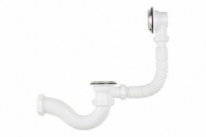 Сифон для ванны 1-1/2 с вып. и перел.