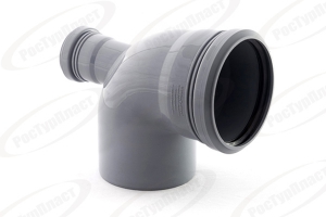 КОЛЕНО D=110 с отводом 50 сзади Flextron (14)