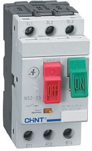 Выключатель автоматический для защиты двигателя 4-6.3А NS2-25 (R) CHINT 495080