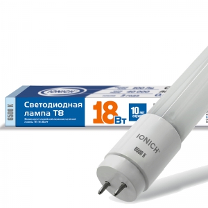 Лампа св. G13 18  IONICH 6500К ILED-SMD2835-T81200-18Вт-2100Лм-230В-G13 (ZJ1907)