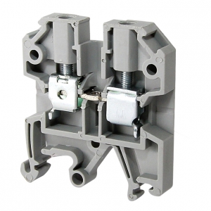 Зажим наборн. ЗНИ- 4мм2 (JXB35А) серый (10 в упак.)