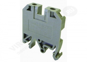 Зажим наборн. ЗНИ-10мм2 (JXB70А) серый ИЭК | YZN10-010-K03