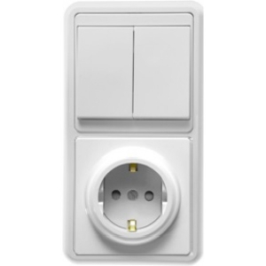 Блок СП БКВР-032 Бэлла бел (2кл.вык+роз.с с/з) (56 в упак.)