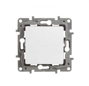 Механизм выкл. 1-кл. СП Etika 10А IP20 250В авт. клеммы бел. Leg 672201