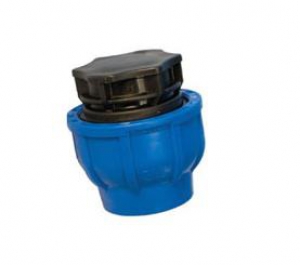 Заглушка компрессионная ПЭ Дн 50 Ру16 VALFEX 121001123050