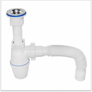 Сифон 1-1/2х40 нжВ г/тр. 40х40/50 (винт-75) ОРИО А-4001 (20)