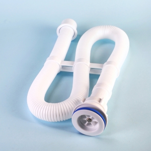 Сифон гофр. 1-1/2х40/50 нжВ (переходник) (L-1000, винт-75) плВ АС-7011 ОРИО