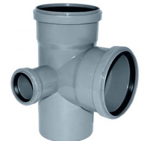 Крестовина D 110х110х50 угол 90* левая Политэк (25)