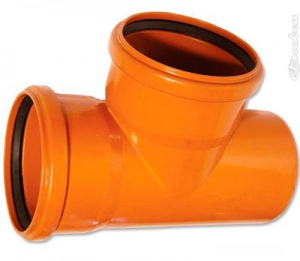 ТРОЙНИК нар.кан.  D 110х110 угол 87 Политрон