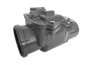 Клапан обратный 110 мм Политэк для внутренней канализации